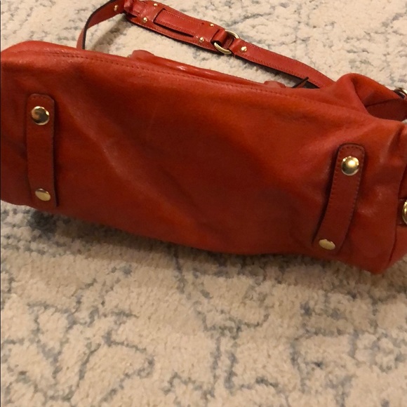 Coach Red Satchel - Picture 3 of 5